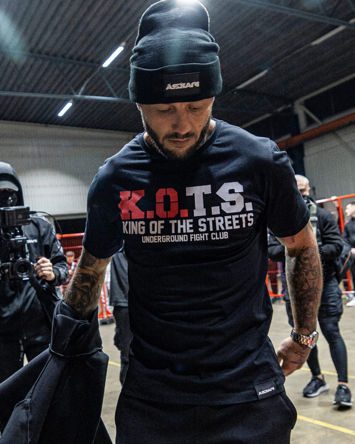 KOTS T-SHIRT RED/WHITE - Image 2
