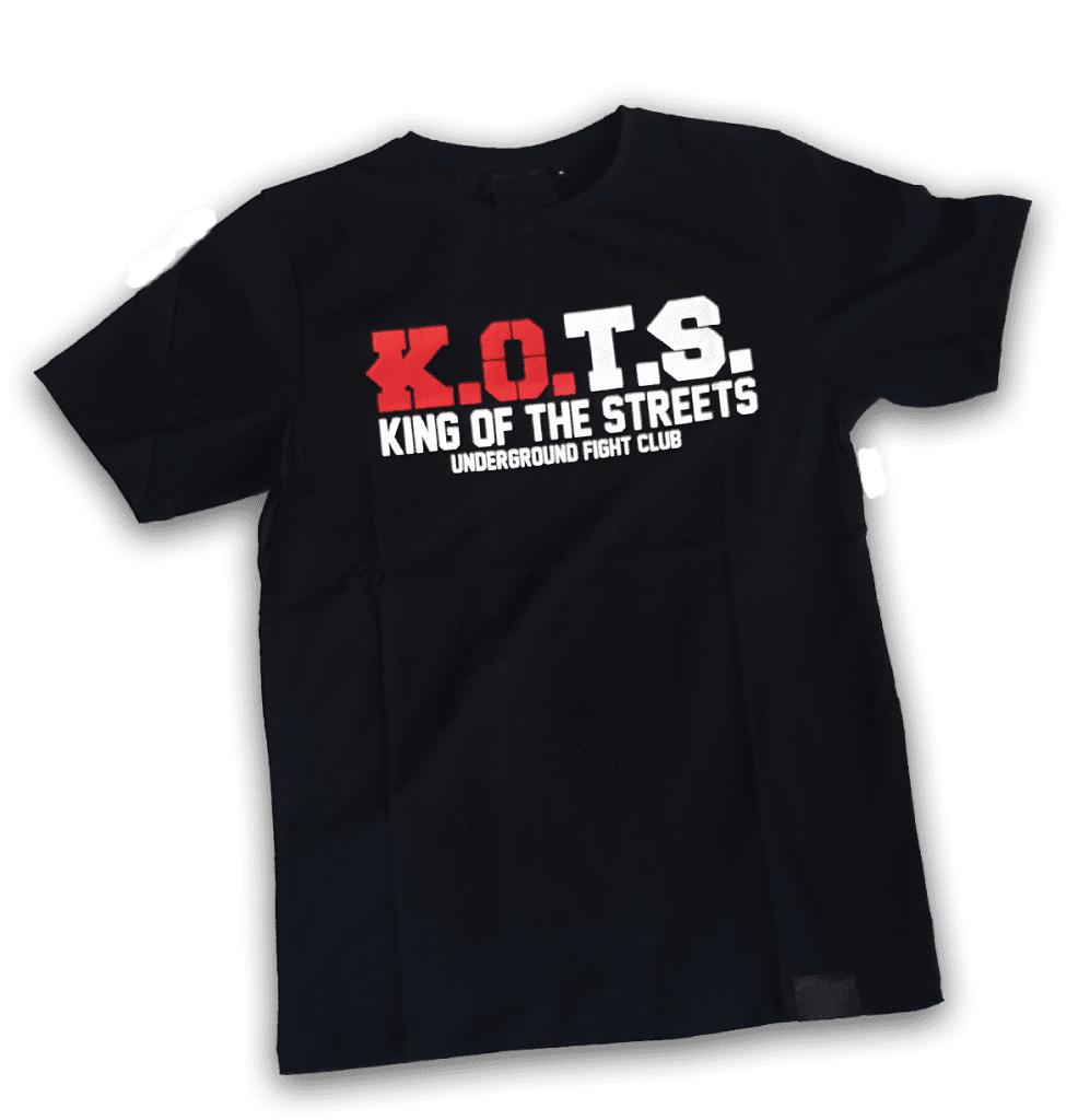 KOTS T-SHIRT RED/BLACK - King Of The Streets