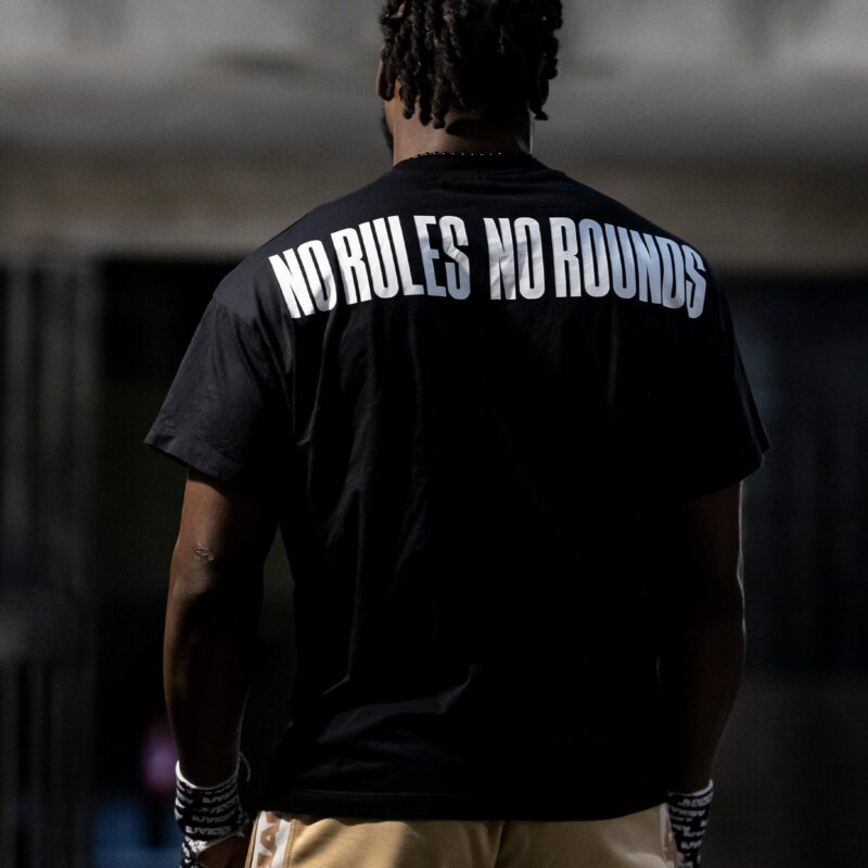 NO RULES NO ROUNDS T-SHIRT [OVERSIZE]